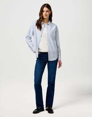Regular 1 Pocket Shirt in Wrangler Blue alternative view 2