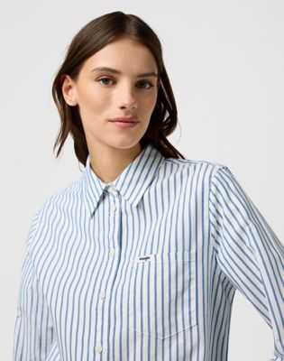Regular 1 Pocket Shirt in Wrangler Blue alternative view 3