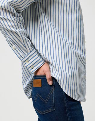 Regular 1 Pocket Shirt in Wrangler Blue alternative view 4