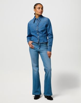 Regular Femme Peplum Shirt in Light Hand alternative view 6