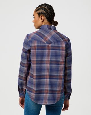 Regular Femme Western Shirt in Earth Red alternative view