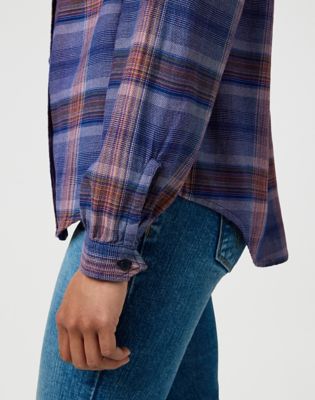 Regular Femme Western Shirt in Earth Red alternative view 4