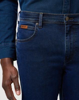 Texas Straight High Stretch Jean in Rustic Navy alternative view 3