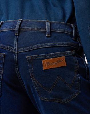 Texas Straight High Stretch Jean in Rustic Navy alternative view 4