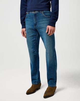 Wrangler Texas High Stretch Straight Jean Rouge