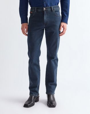 Texas Straight Low Stretch Jean in Blue Oxide