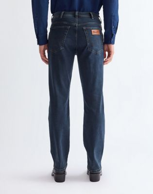 Texas Straight Low Stretch Jean in Blue Oxide