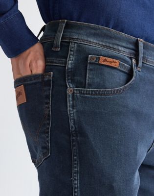 Texas Straight Low Stretch Jean in Blue Oxide