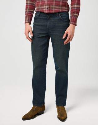 Wrangler Texas Medium Stretch Straight Jean Polar Grey