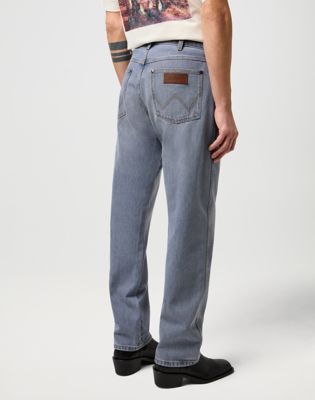 Frontier Non Stretch Relaxed Straight Jean in Light Ice alternative view 4