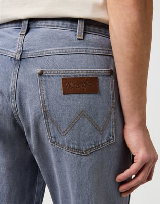 Frontier Non Stretch Relaxed Straight Jean in Light Ice alternative view 5