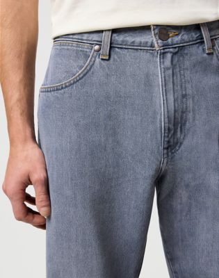 Frontier Non Stretch Relaxed Straight Jean in Light Ice alternative view 6