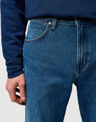 Frontier Relaxed Straight Non Stretch Jean in Retro Blue alternative view 4