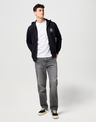 Frontier Low Stretch Relaxed Straight Jean in Marshall alternative view 4