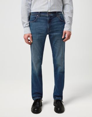 Greensboro Straight High Stretch Jean in Marine Tint