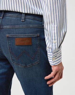 Greensboro Straight High Stretch Jean in Marine Tint alternative view 3