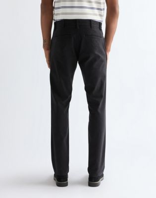 Regular Chino Trousers in Black