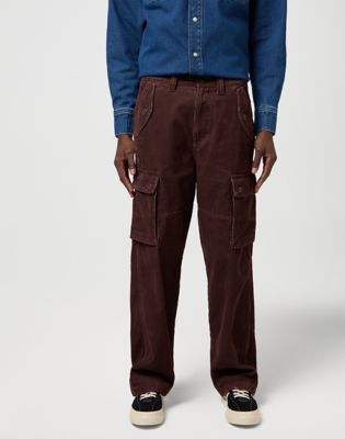 WRANGLER / CASEY JONES/ボトム/32/コーデュロイ/ブラウン/M1603-47 Casey Jones Loose Corduroy Cargo Pant | Men's Gift Guide | Wrangler DK