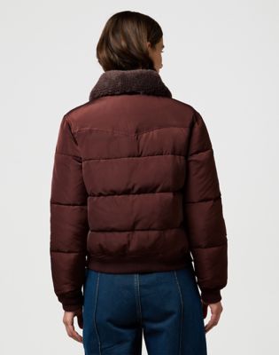 Wrangler Regular Kurtka westernowa mahoniowy