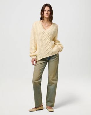 Low Rise Cowboy Jean in Tinted Indigo