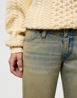 Low Rise Cowboy Jean in Tinted Indigo