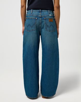 Wrangler Jeansy z niskim stanem i szerokimi nogawkami Ace