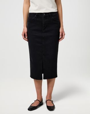 Slim Pencil Skirt in Ghostly Granite main view