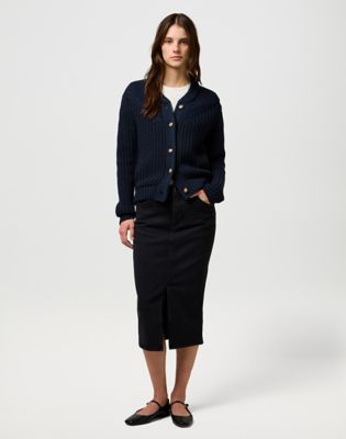 Slim Pencil Skirt in Ghostly Granite alternative view 2