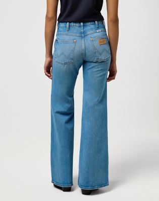 70S Flare Jean in Soft Ocean alternative view