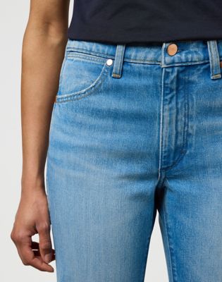 70S Flare Jean in Soft Ocean alternative view 4