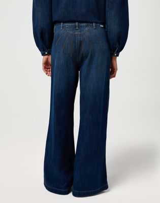 High Rise Loose Denim Trouser in Homestead Haze alternative view
