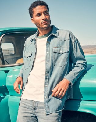 Wrangler Oversized Western Shirt Authentic Medium