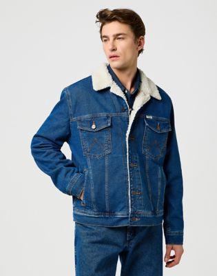 Wrangler Sherpa Classic Regular Jacket Mid Stone