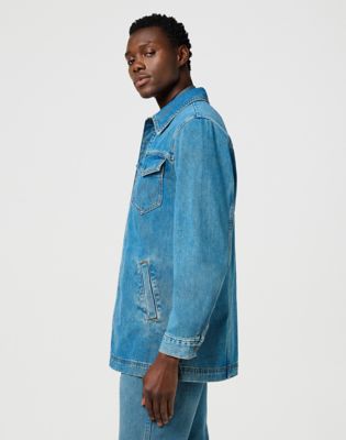 Relaxed Wrange Jacket in Iron Forge alternative view 4