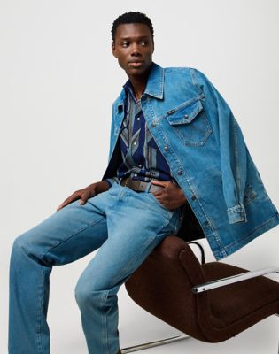 Relaxed Wrange Jacket in Iron Forge alternative view 5