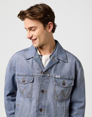 Relaxed Anti Fit Jacket in Light Ice alternative view 6