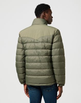 Regular Packable Puffer in Dusty Olive alternative view