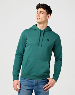Wrangler Regular Sign Off Hoodie Bistro Green