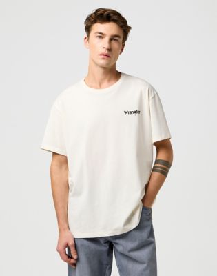 Vintage Graphic Tee in Birch main view