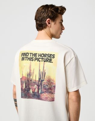 Vintage Graphic Tee in Birch alternative view 4