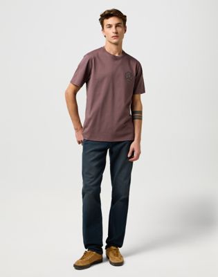 Regular Small Graphic Tee in Peppercorn alternative view 2