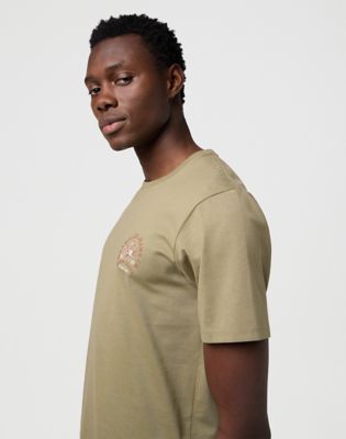 Regular Small Graphic Tee in Aloe alternative view 4