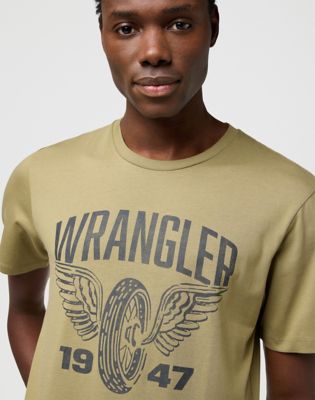 Regular Americana Tee in Aloe alternative view 3