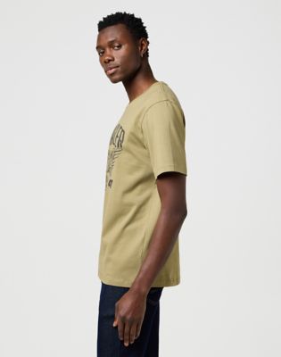 Regular Americana Tee in Aloe alternative view 4