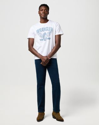 Regular Americana Tee in Worn White alternative view 2