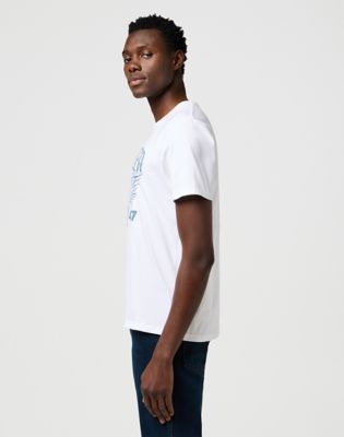 Regular Americana Tee in Worn White alternative view 4