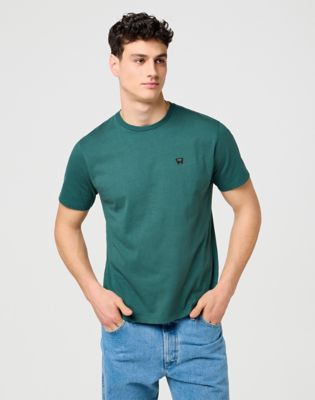 Regular Sign Off Tee in Bistro Green main view