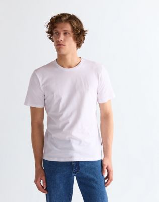 3 Pack Regular Tees in White, Grey & Black