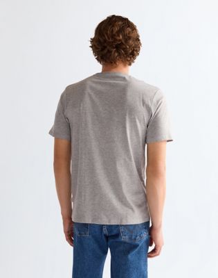 3 Pack Regular Tees in White, Grey & Black