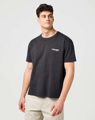Casey Jones Graphic Tee in Faded Black main view